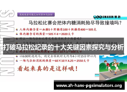 打破马拉松纪录的十大关键因素探究与分析 打破马拉松纪录的十大关键因素探究与分析