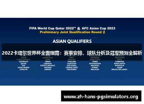 2022卡塔尔世界杯全面指南:赛事安排、球队分析及冠军预测全解析 2022卡塔尔世界杯全面指南:赛事安排、球队分析及冠军预测全解析