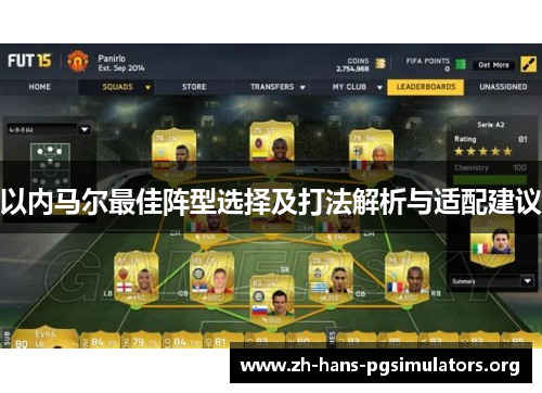 以内马尔最佳阵型选择及打法解析与适配建议 以内马尔最佳阵型选择及打法解析与适配建议