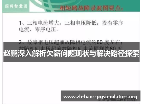 赵鹏深入解析欠薪问题现状与解决路径探索 赵鹏深入解析欠薪问题现状与解决路径探索